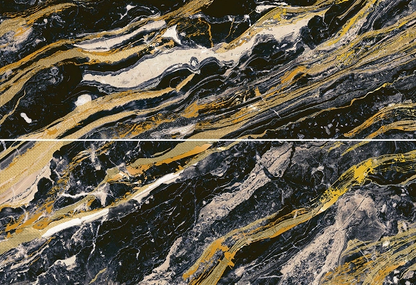 Купить Eletto Ceramica Levanto Luxe Панно (2 Шт) 48,4x70 