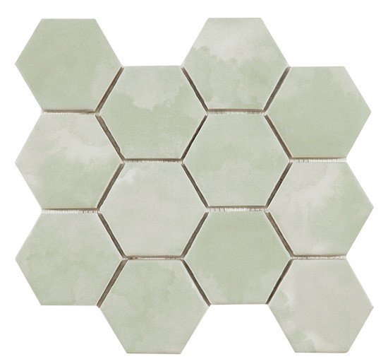 Купить Cevica Panal Malla Hexagono Verde 23,2х26,4 