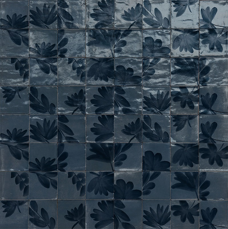 Купить Marazzi Italy Rice Decoro Blossom Blu 15x15 
