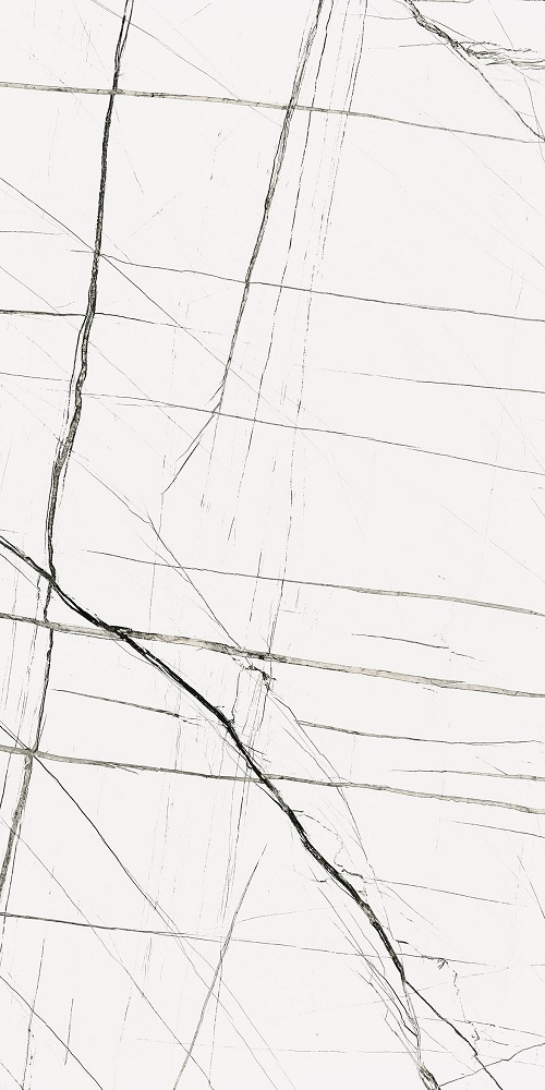 Купить Kutahya Kristal Nox White Rectified Parlak Nano 120x240 
