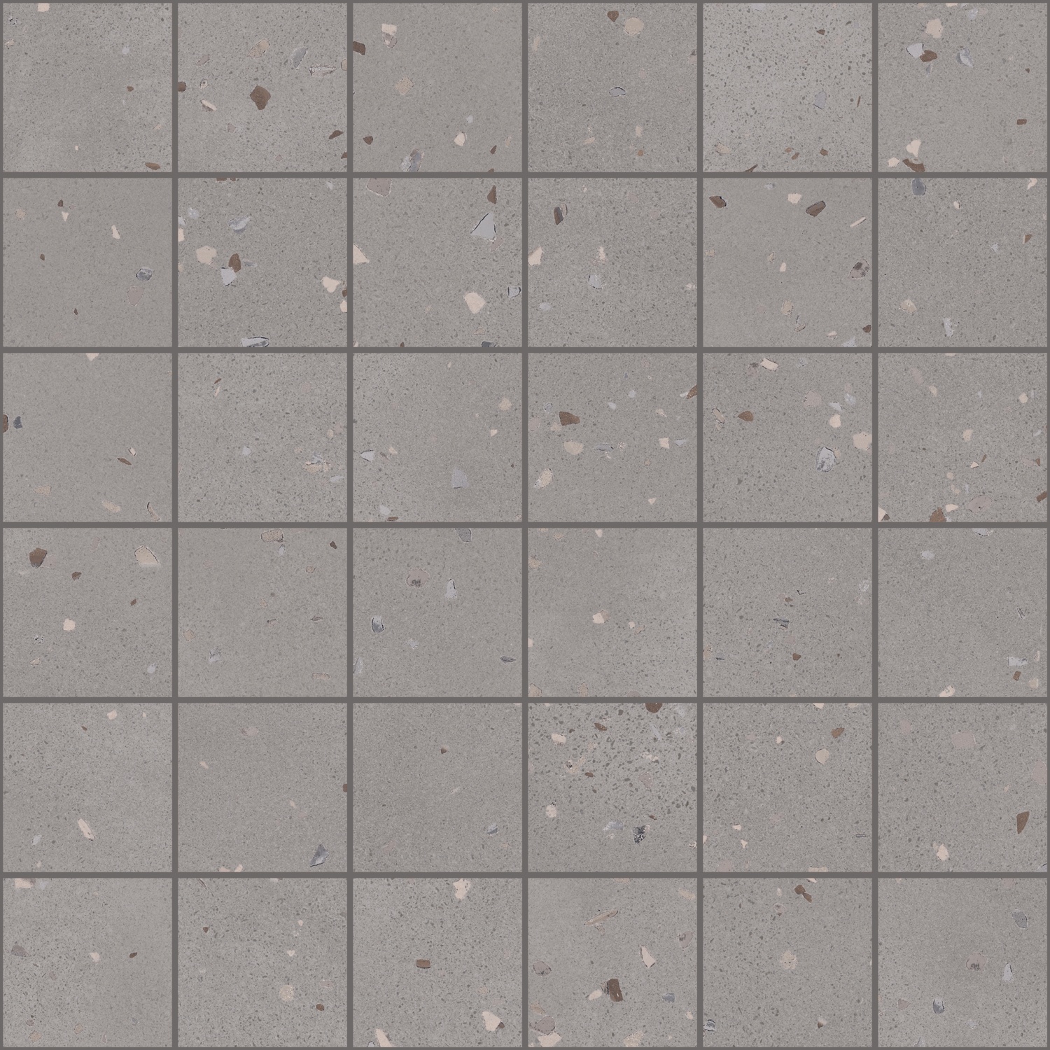 Купить Sant'Agostino Deconcrete Mos De-Micro Grey 30x30 
