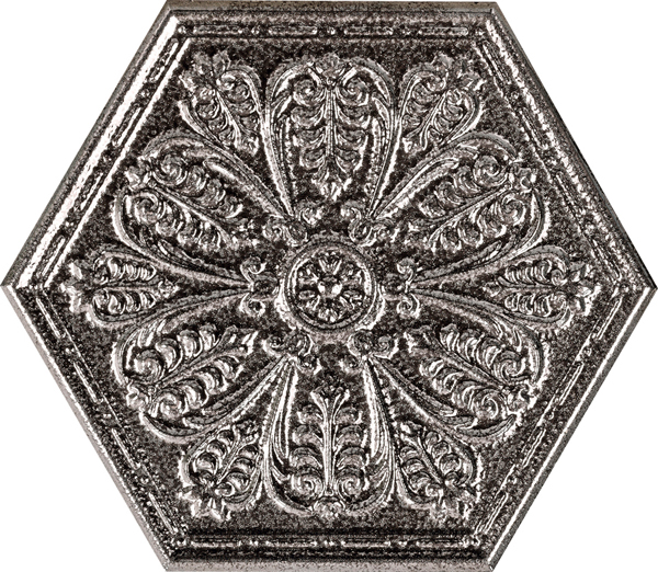 Купить Zinc Silver Single Hexagon 25х29 
