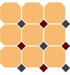 Купить TOP CER 4421 OCTAGON 21/ Dots 14+20-A 30x30 