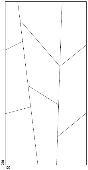 Купить Flaviker Supreme Wide Cp. Three Onyx Prest. L120X240 