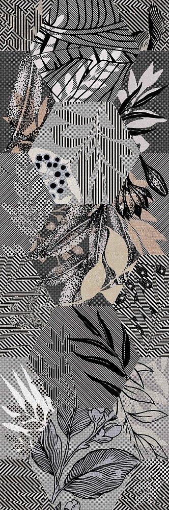 Купить Creto Cemento Vetro Grey W\DEC P 25x75 