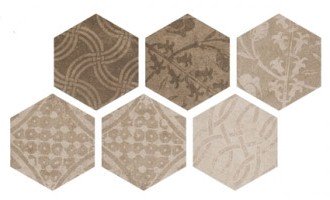 Купить Argenta Atlas Hexagon Patchword Warm 25х22 