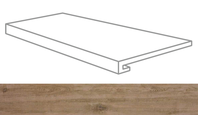 Купить Marazzi Treverkhome Rovere Gradone MK35 32.5х120 