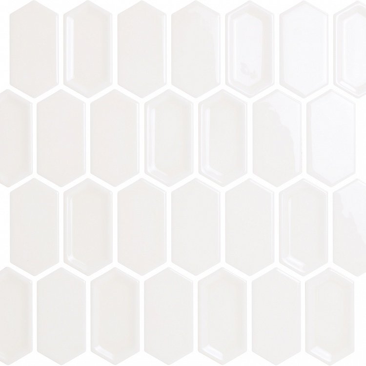 Купить Caramelle Candylike Crayon White 3,8x7,6 Glos 27,8х30,4 