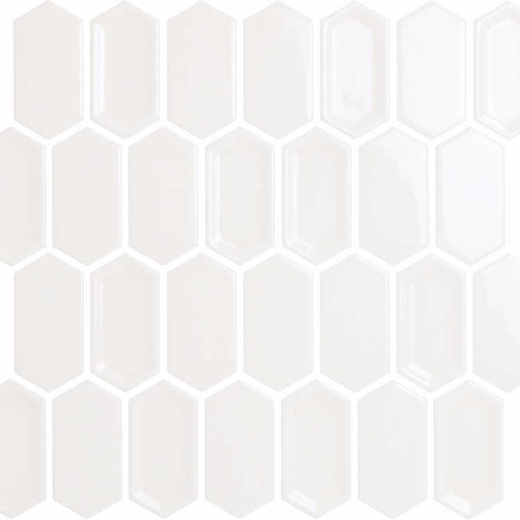 Купить Caramelle Candylike Crayon White 3,8x7,6 Glos 27,8х30,4 