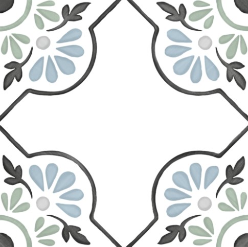 Купить Harmony Tanger Blue Petals 12,3X12,3 