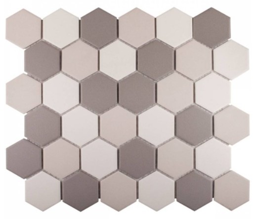 Купить Starmosaic Homework Hexagon Grey Mix Antislip 32.5х28.2 
