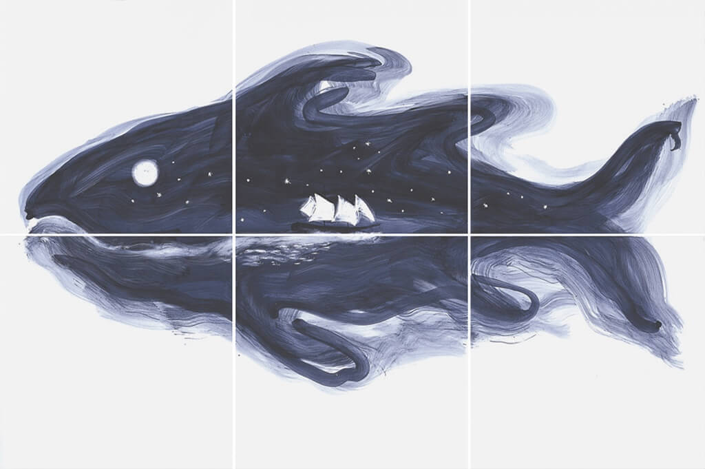 Купить Bardelli Il Pesce Celeste 60x40 