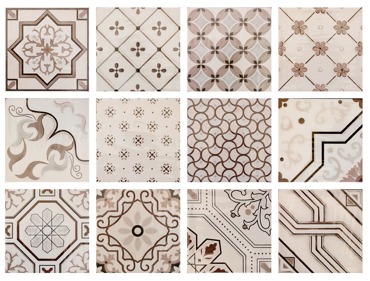 Купить Fabresa Antic Decor Mix Hueso 15х15 