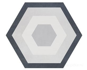 Купить Geotiles Starkdec Gris 25,8x29 (8 паттернов) 