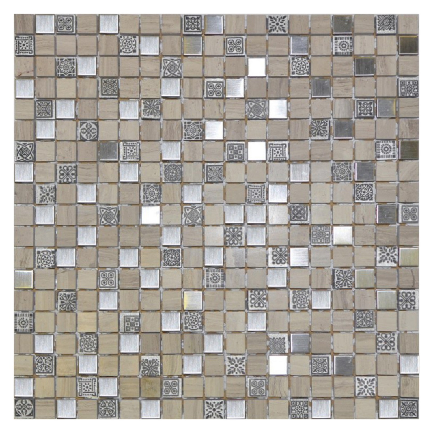 Купить Orro Mosaic Glasstone Metall Talisman 31х31х0,8 