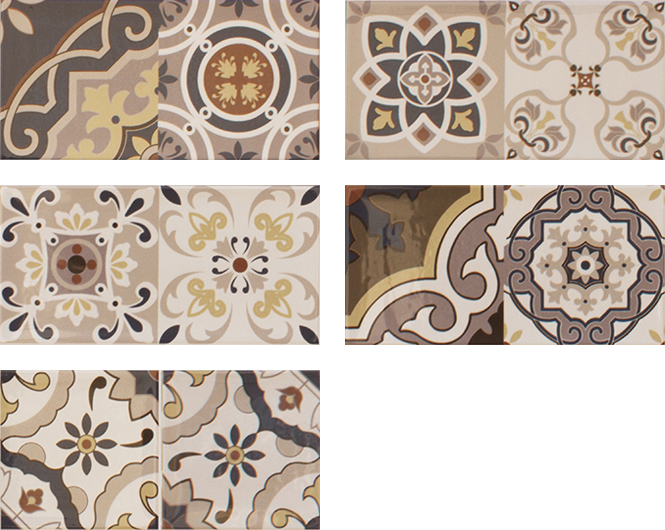 Купить Fabresa Artisan Olite Hueso Decor Mix 10x20 