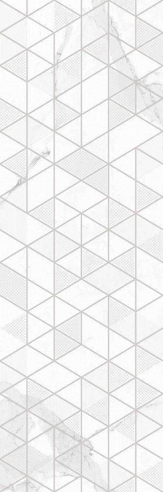 Купить Creto Statuario Vetro White W\DEC M 25x75 