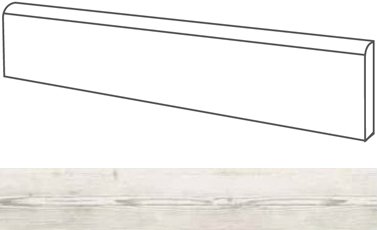 Купить Elios Ceramica Grand Sequoia Battiscopa Pure 6,2x84 