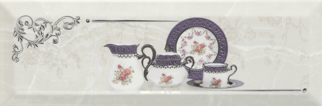 Купить Monopole Petra Decor Pranzo Silver C 10х30 