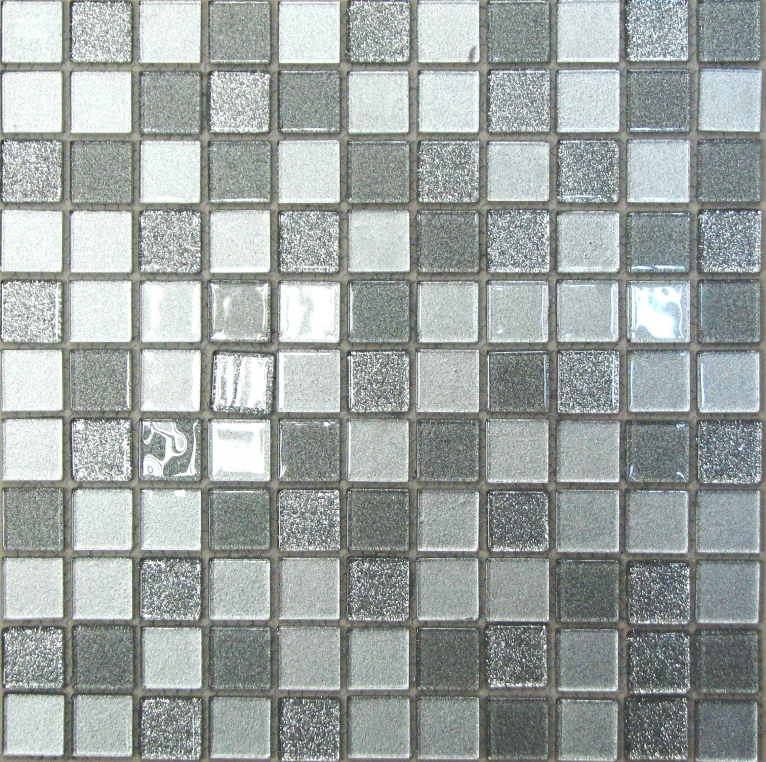 Купить Bonaparte Стеклянная мозаика Shine Silver 30х30 