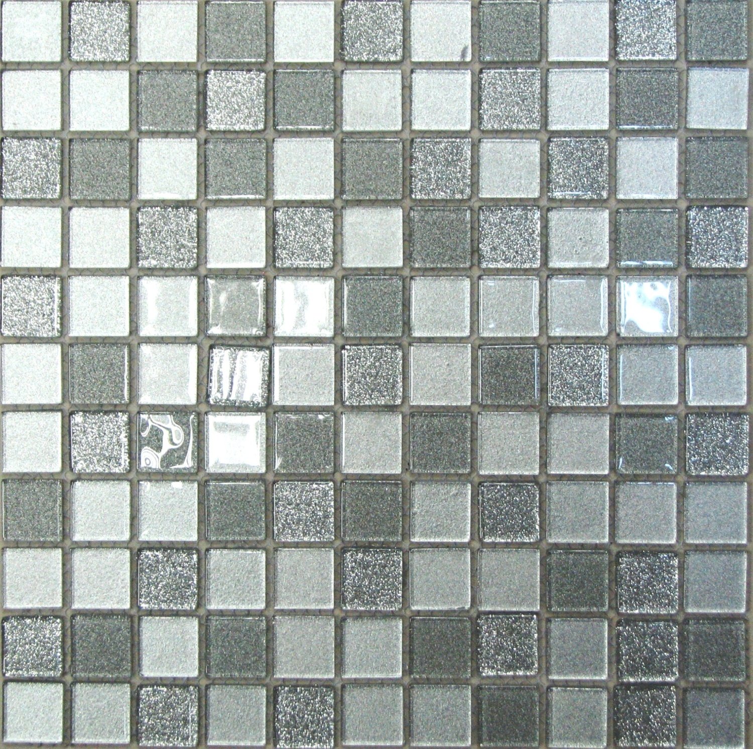 Купить Bonaparte Стеклянная мозаика Shine Silver 30х30 
