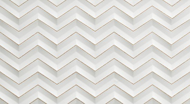 Купить Atlas Concorde 3D White Chevron Glitter Matt 30,5x56 