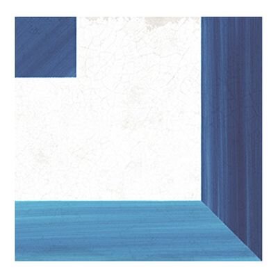 Купить Wow Blanc Et Bleu Square Wall Decor 12,5х12,5 