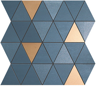 Купить Atlas Concorde Mek Blue Mosaic Diamond Gold 30.5x30.5 
