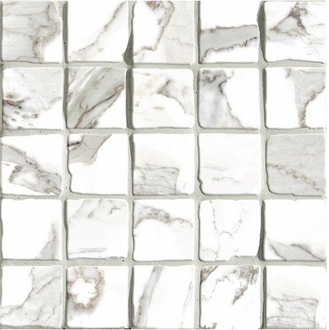 Купить VALLELUNGA CALACATTA VI. MOSAICO 3D 30x30 (tozz. 6x6) 