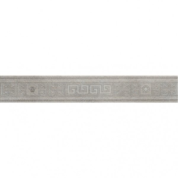 Купить Versace Greek Fascia Grigio Scuro 12,5х80 