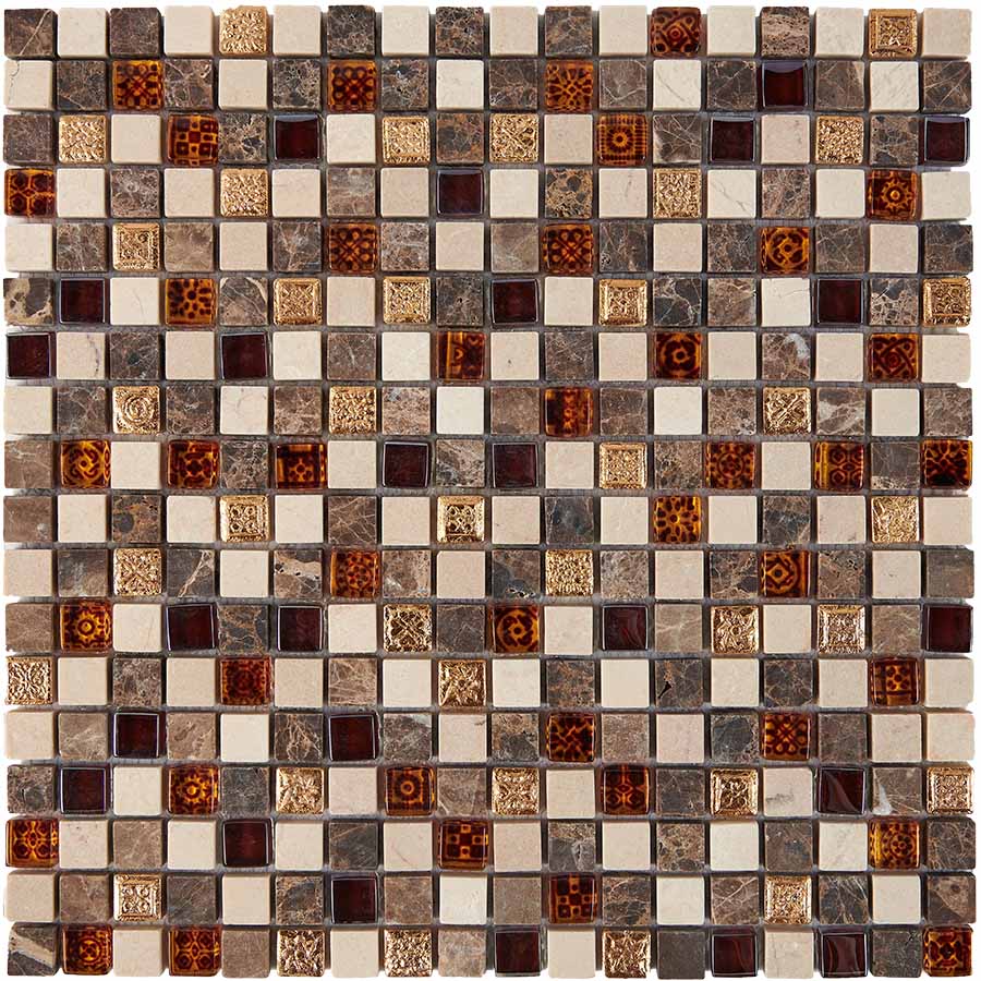 Купить PIX 721 Мрамор и стекло (1.5x1.5) 30х30 8 mm 