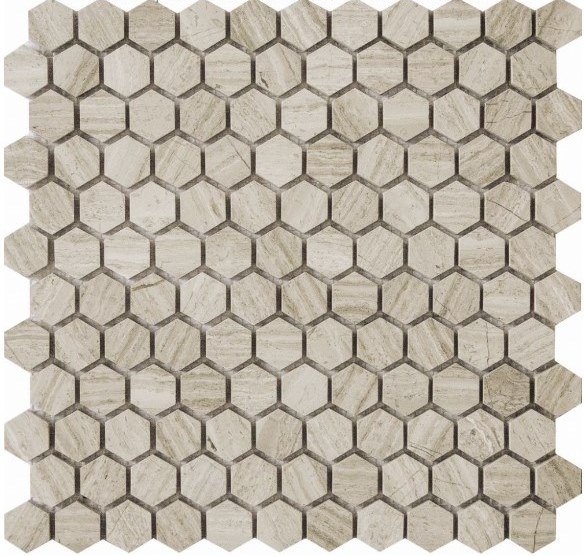Купить Muare Каменная Мозаика QS-Hex011-25H/10 30,5х30,5 