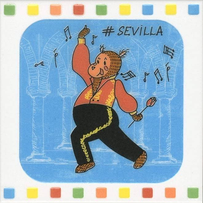 Купить Декор Большое Путешествие Seville Глянцевый 20х20 