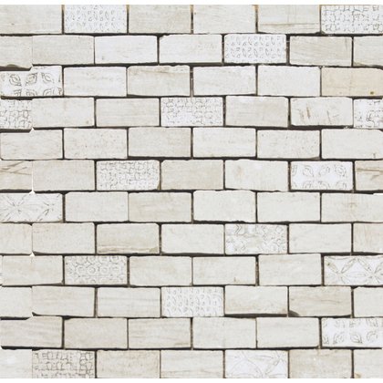 Купить Naxos Chamarel Spaccatella Decò White 30х30 