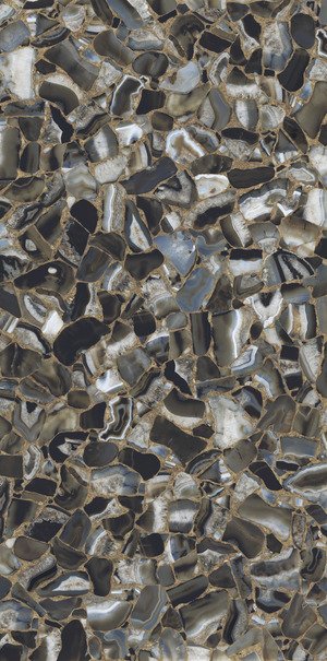 Купить Ariostea Ultra Agata Agata Black Luc. Shiny 300x150 