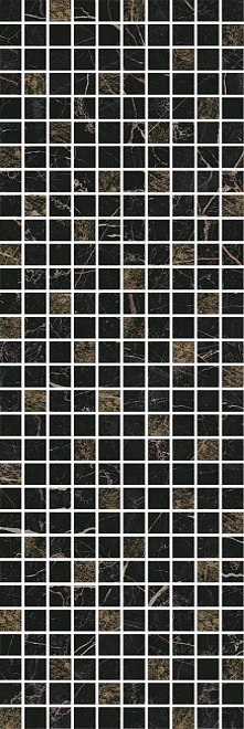 Купить Астория Черный Мозаичный 25Х75 