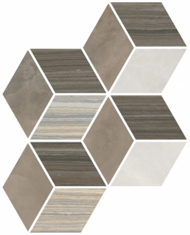 Купить Vitra Serpe-Nuvola Декор Ромб Теплая Гамма ЛПР 24х30 