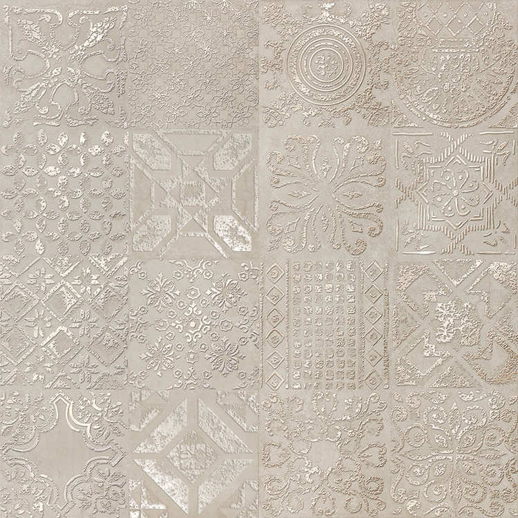 Купить Abitare la Ceramica Icon Dec.Patchwork Beige Lapp 60x60 