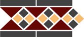 Купить TopCer Octagon Border LISBON with 1 strip (Tr.20, Dots 14+21, Strips 14) 28х15 