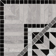 Купить Vives Via Appia Cantonera Corfu Negro 21,7x21,7 