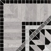 Купить Vives Via Appia Cantonera Corfu Negro 21,7x21,7 