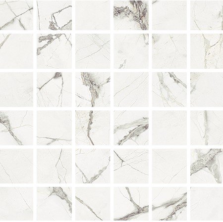 Купить Fioranese Marmorea Intensa Mosaico Bianco Luce 30x30 