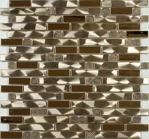 Купить NS Mosaic Metal Ms-609 Метал Керамика (15*48*98*6) 30,5*29,8 