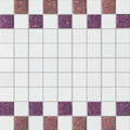 Купить Mosaico Starlight Rosso Bianco Musa 30х30 