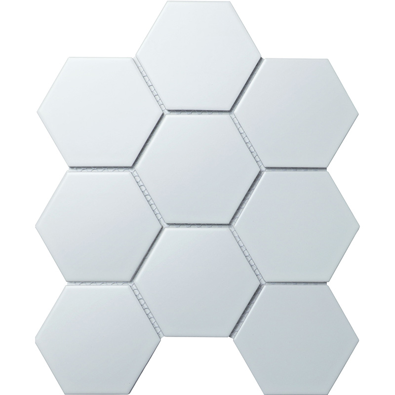 Купить Starmosaic Homework Hexagon big White Matt 25,6х29,5 