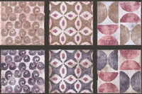 Купить Cir Cotto Voque Formella Texture S/6 Viola 20х20 