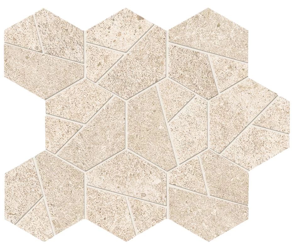 Купить Atlas Concorde Boost Stone Ivory Mosaico Hex 25x28,5 