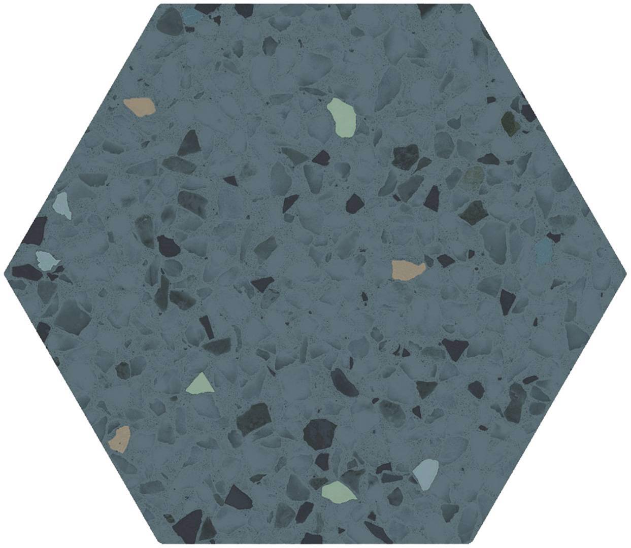Купить Ecoceramic Inspire Blue Hex 20x24 