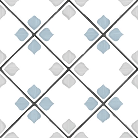 Купить Harmony Tanger Silver Rhomb 12,3X12,3 