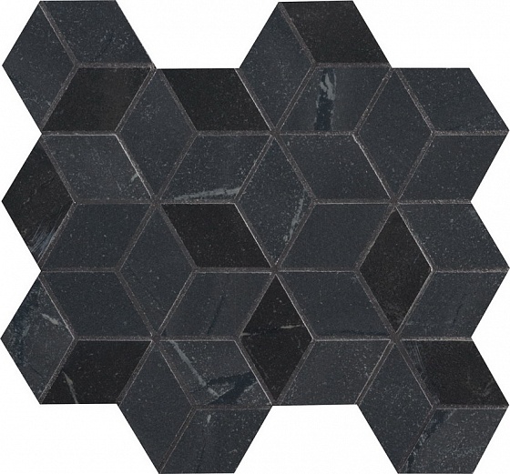 Купить Marca Corona Newluxe Black Tessere Rombi 26х28 